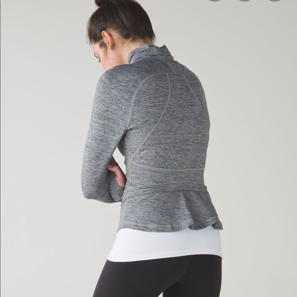 Lululemon Peplum Jacket (hustle in your bustle) - Picture 2 of 8